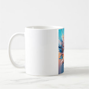 Eine Welt des Wunders beginnt mit der Vision Kaffeetasse