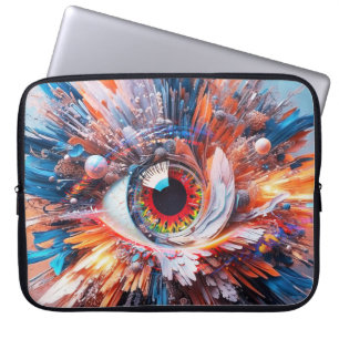 Eine Welt des Wunders beginnt mit der Vision Laptopschutzhülle