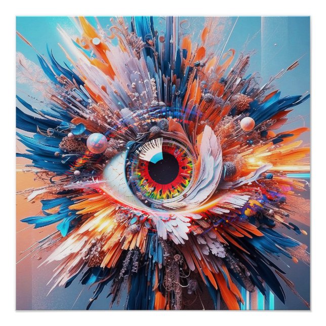 Eine Welt des Wunders beginnt mit der Vision Poster (Vorderseite)