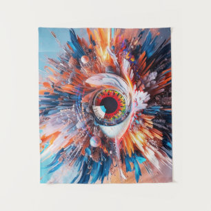 Eine Welt des Wunders beginnt mit der Vision Wandteppich