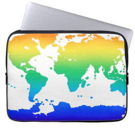 Eine Welt für unterwegs Laptopschutzhülle