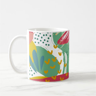 Eine Welt lebendiger Farben Kaffeetasse