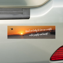 "Eine Welt mit Sonnenuntergängen und Vögeln"
