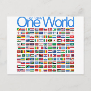 Eine Welt Postkarte