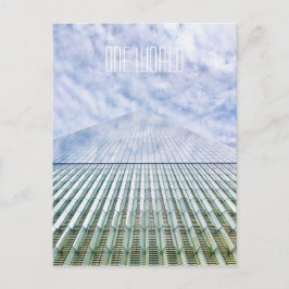 Eine Weltunendlichkeitspostkarte NYC Postkarte