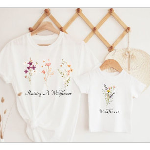 Eine Wildblume aufziehen und Wildblume  Baby T-shirt