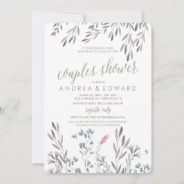 Eine Wildblume für Hochzeitspaare - Einladung