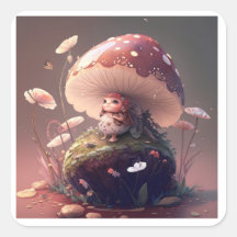 Eine wilde Mushroom-Fee
