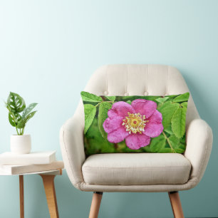 Eine Wilde Rose Lendenkissen