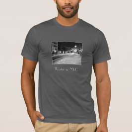 'Eine Winternacht in der Stadt' Erwachsener T - Sh T-Shirt