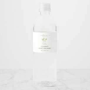 Eine winzige Sage-Grün-Bowle neutrale Babyparty
