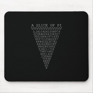 Eine winzige Scheibe Pi Mousepad