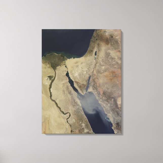 Eine Wolke aus Saudi-Arabien Leinwanddruck (Vorderseite)