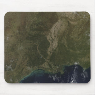 Eine Wolke-freie Ansicht der Südvereinigten Mousepad