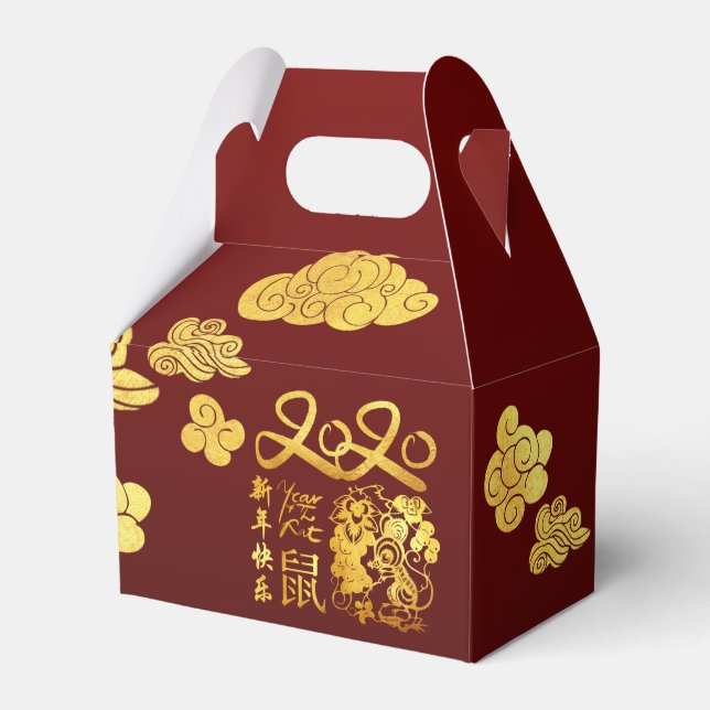 Eine Wolkenbeutelbeutelmaschine für das chinesisch Geschenkschachtel (Vorderseite)
