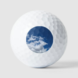 Eine Wolkenecke Golfball