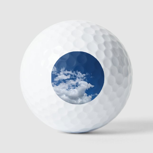 Eine Wolkenecke Golfball (Vorderseite)