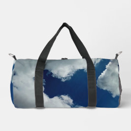 Eine Wolkenkurve Duffle Bag