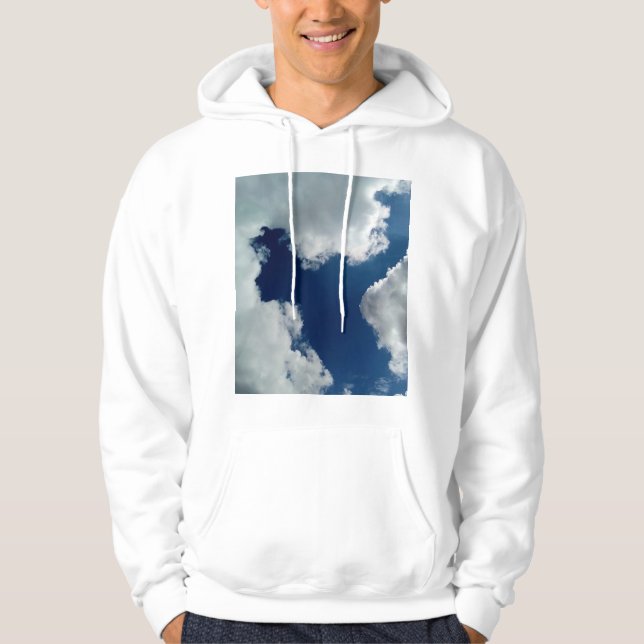 Eine Wolkenkurve Hoodie (Vorderseite)
