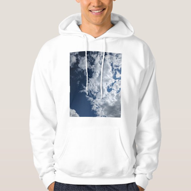 Eine Wolkenseite Hoodie (Vorderseite)