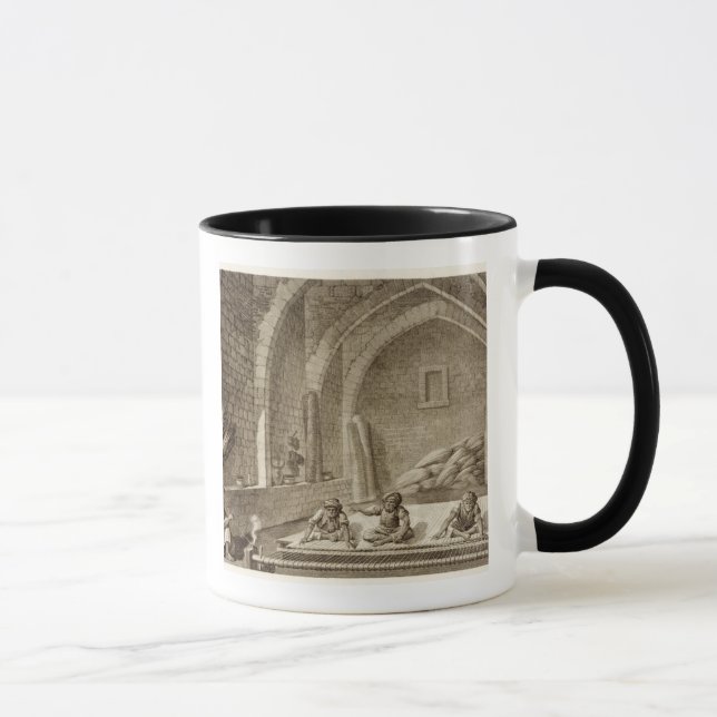 Eine Wolldecke, den Künsten von des Volumen-II und Tasse (Rechts)