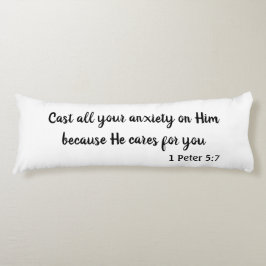 Eine wunderschöne Bibelversion des Friedens Seitenschläferkissen