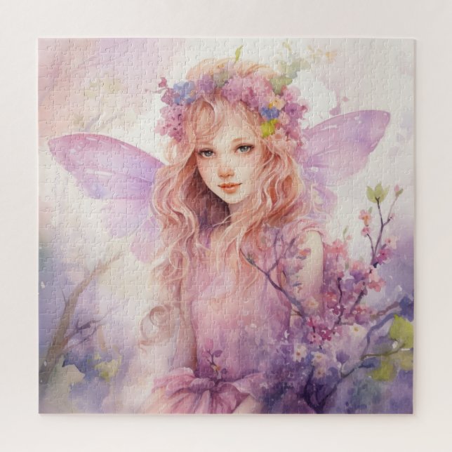 Eine wunderschöne Frühlingsfee (Vertikal)