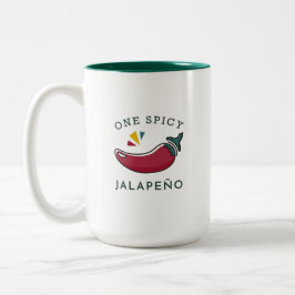 Eine würzige Jalapeno Zwei-Ton Tasse