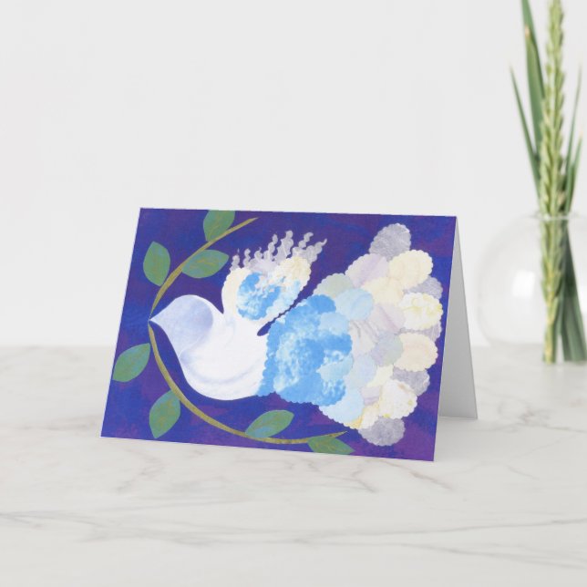 Eine Zeit für Friedensleere Karte (Vorderseite)