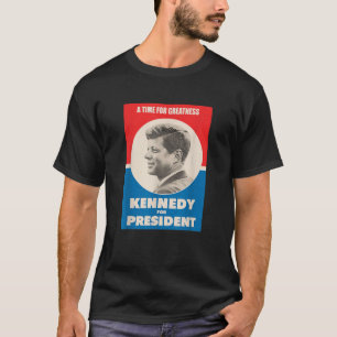 Eine Zeit für Gnade JFK Kennedy für Präsident Ret T-Shirt