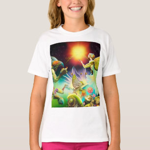 Eine Zeit, in der Ölgemälde in Umlauf gebracht wer T-Shirt