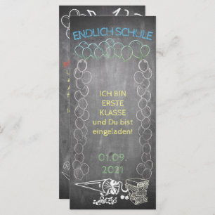 Einelkarte zur Einschulung