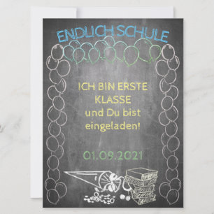 Einelkarte zur Einschulung