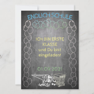 Einelkarte zur Einschulung
