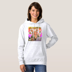 Einem Elf das Internet beibringen Lustige Fantasy Hoodie