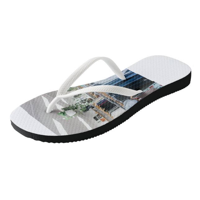Einen außergewöhnlichen Artikel zu erarbeiten, um  Flip Flops (Schrägansicht)