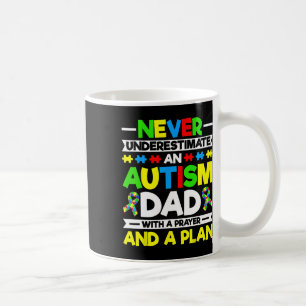 Einen Autismus-Vater nie unterschätzen - Autismus  Kaffeetasse