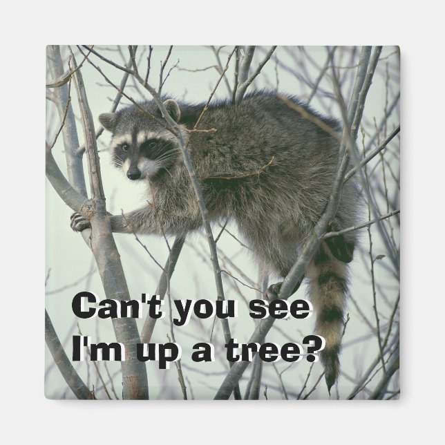 Einen Baum hochziehen Magnet (Vorne)