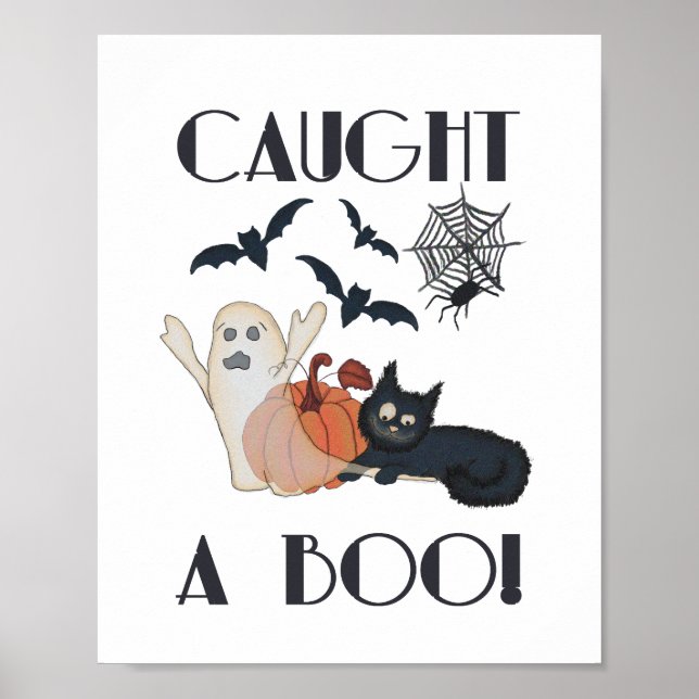 Einen Boo gefangen! Poster (Vorne)