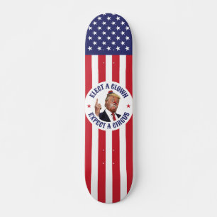 Einen Clown wählen, einen Zirkus erwarten - Donald Skateboard