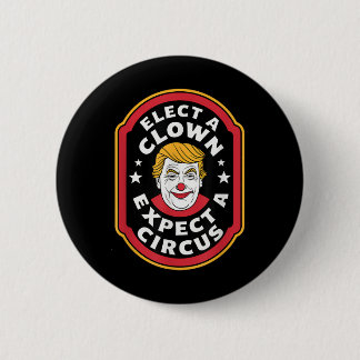 Einen Clown wählen, von dem erwartet wird, dass ei Button