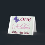 ***EINEN FABULOUS SISTER IN LAW*** GEBURTSTAG SPAS KARTE<br><div class="desc">OF COURSE WE LOVE OUR FAMILY AND WHEN IT IS THEIR "BIRTHDAY" SOMETIMES IF THEY HAVE A **SENSE OF HUMOR*** WE CAN SEND THIS KIDN CARD! I NEVER HAD A BROTHER... BUT I WOULD SEND THIS CARD FOR SURE:)</div>