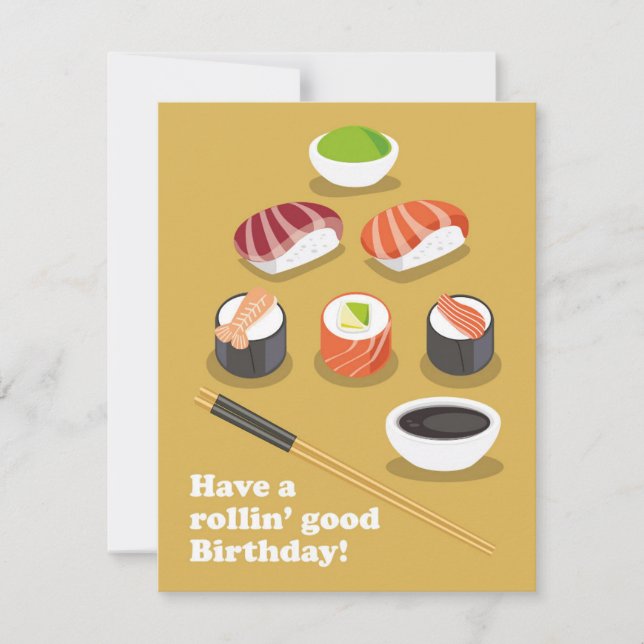 Einen guten Geburtstag haben Feiertagskarte (Vorderseite)