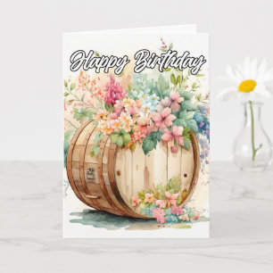 Einen guten Geburtstag haben Karte