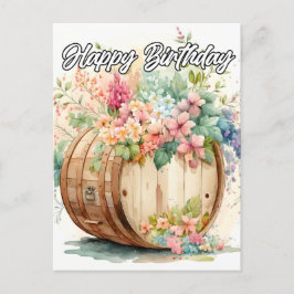 Einen guten Geburtstag haben Postkarte