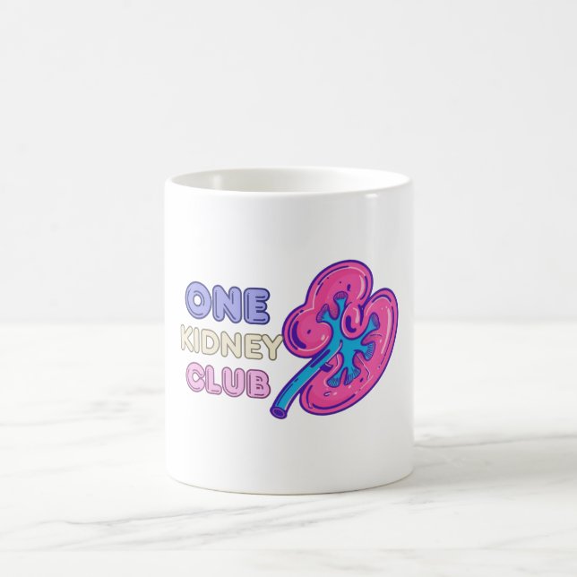 EINEN NIERENCLUB, NIERENÜBERSETZUNG KAFFEETASSE (Mittel)