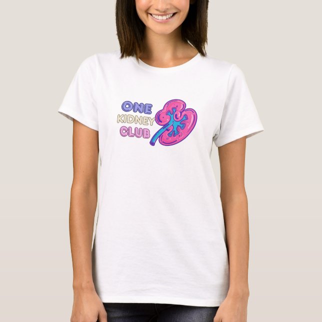 EINEN NIERENCLUB, NIERENÜBERSETZUNG T-Shirt (Vorderseite)