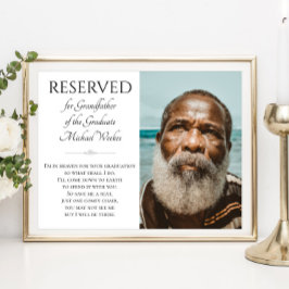 einen Platz zum Gedenken an den Großvater des Abso Poster