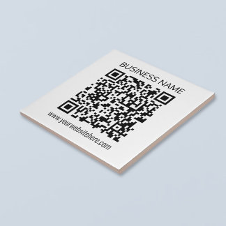 Einen QR-Code für Unternehmen sofort erstellen und Fliese