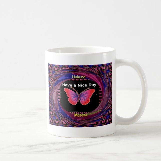 Einen schönen Tag und einen besseren Nachtschmette Kaffeetasse (Rechts)